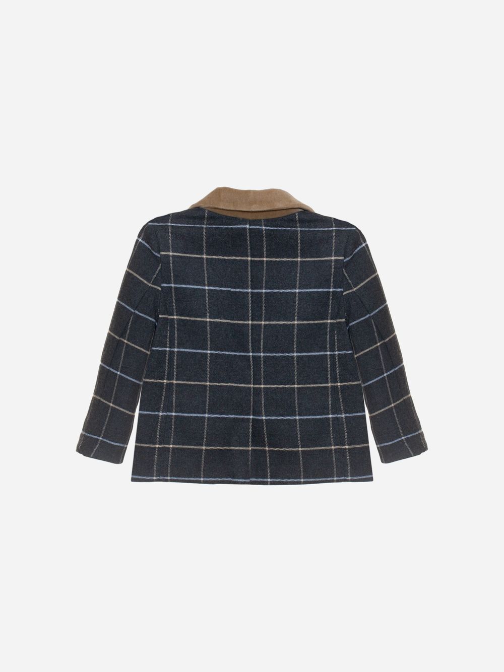 Dark grey check blazer