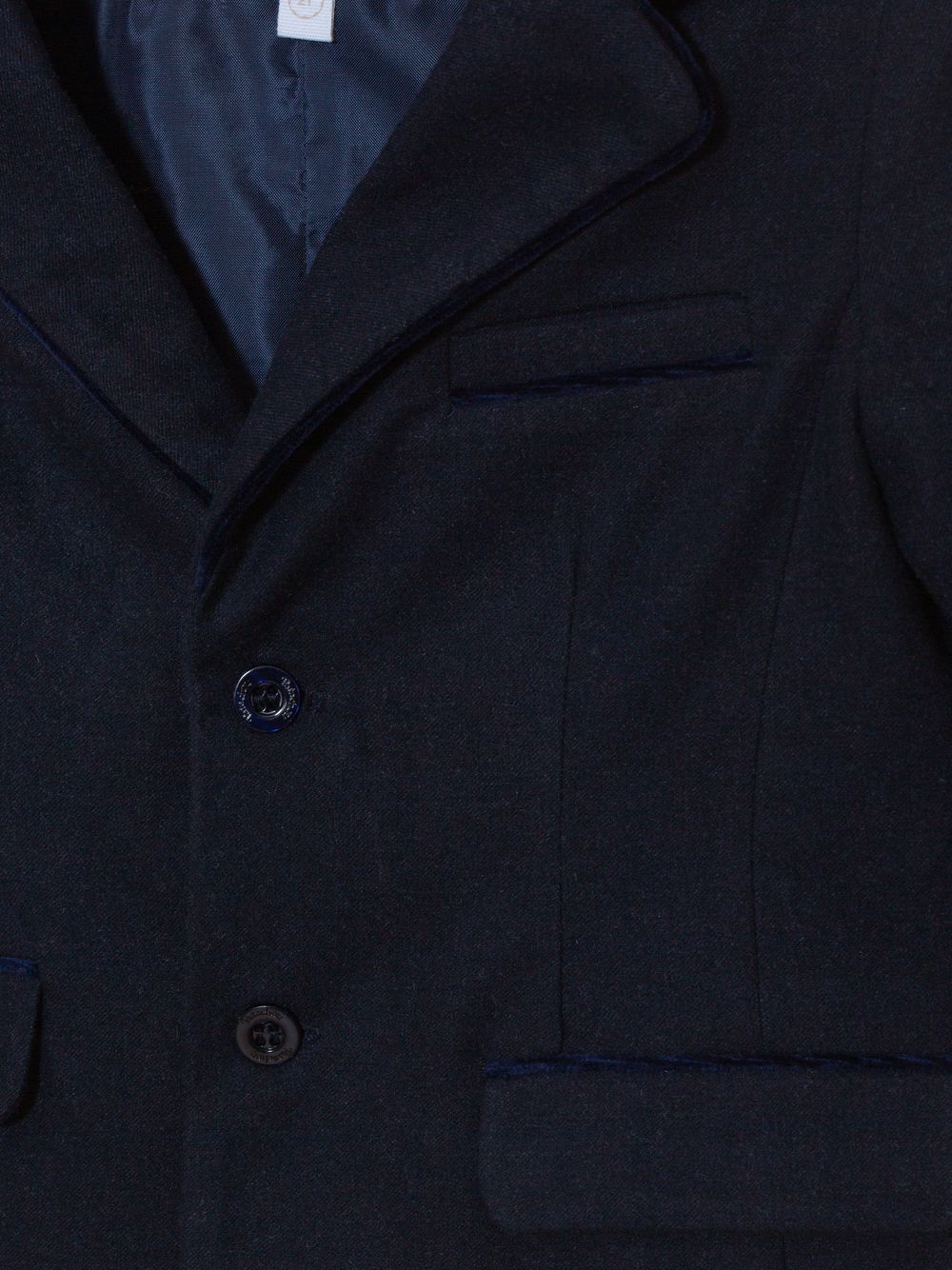 Marine flannel blazer