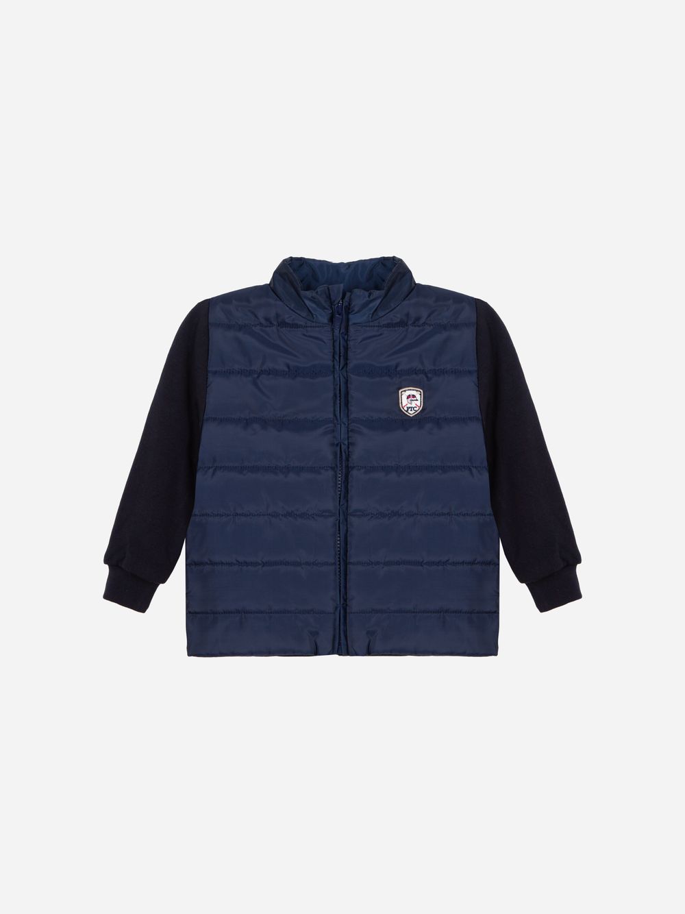 Navy Blue microfiber coat