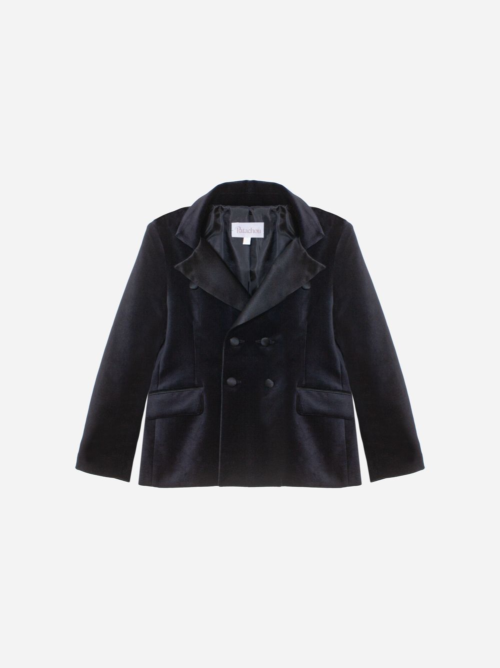 Black double breasted blazer