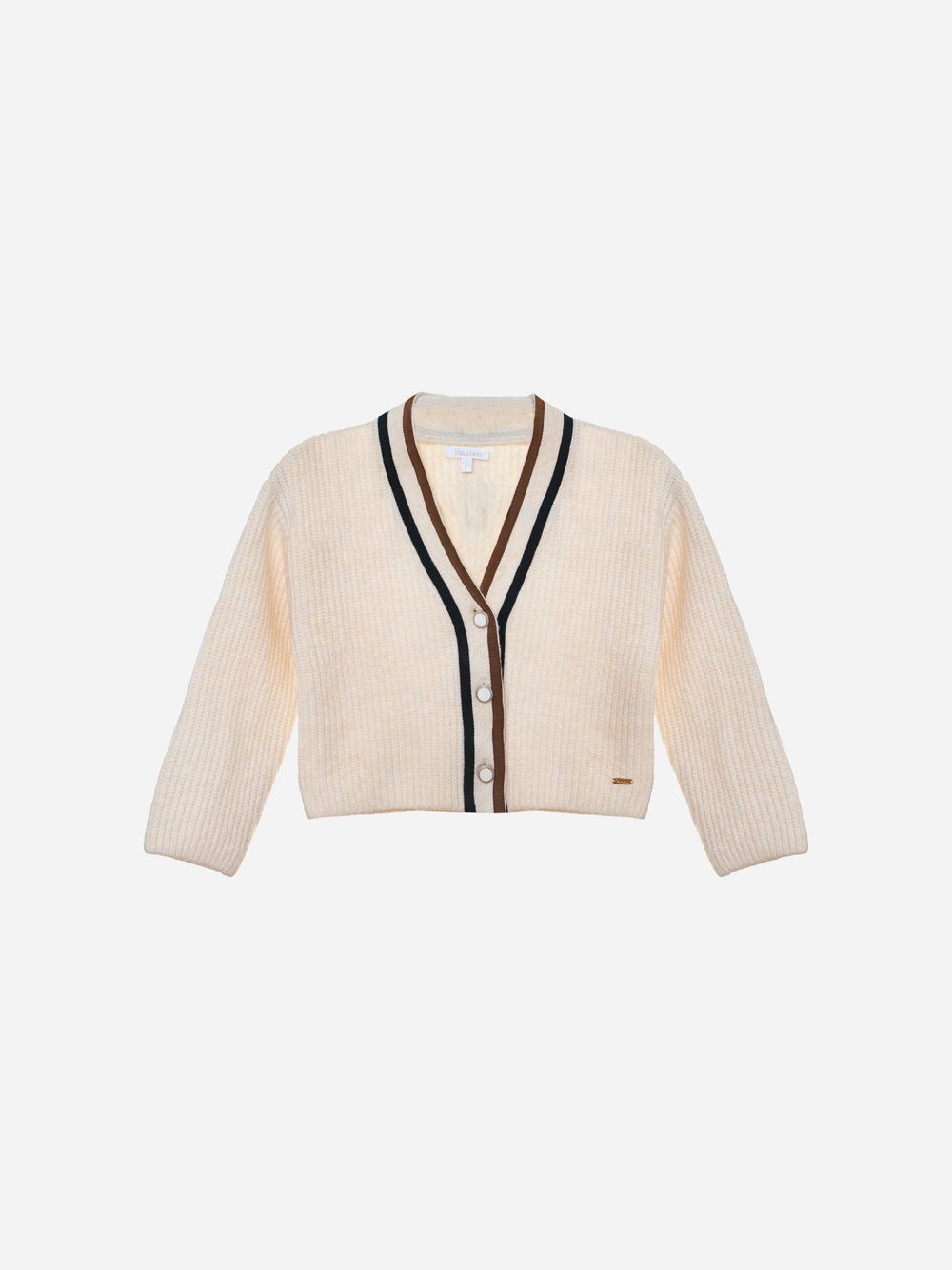 Ecru knit cardy