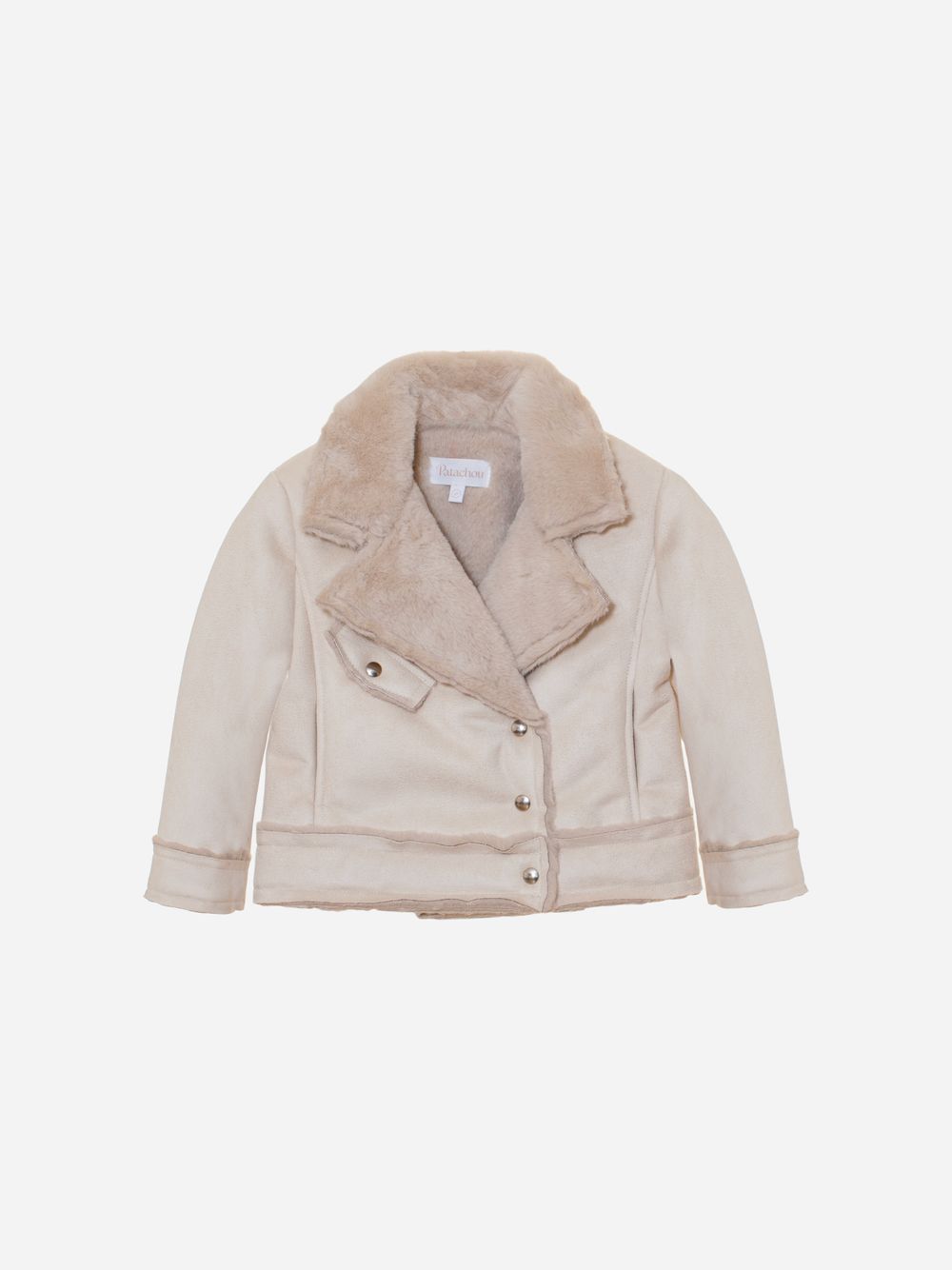 Double face fur jacket