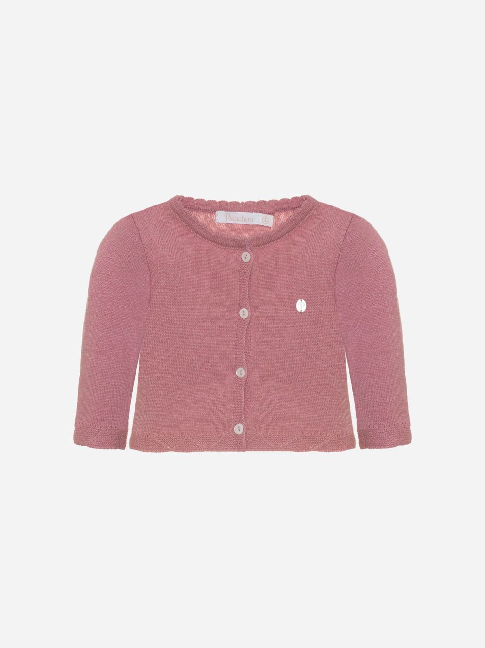 Pink knit cardy