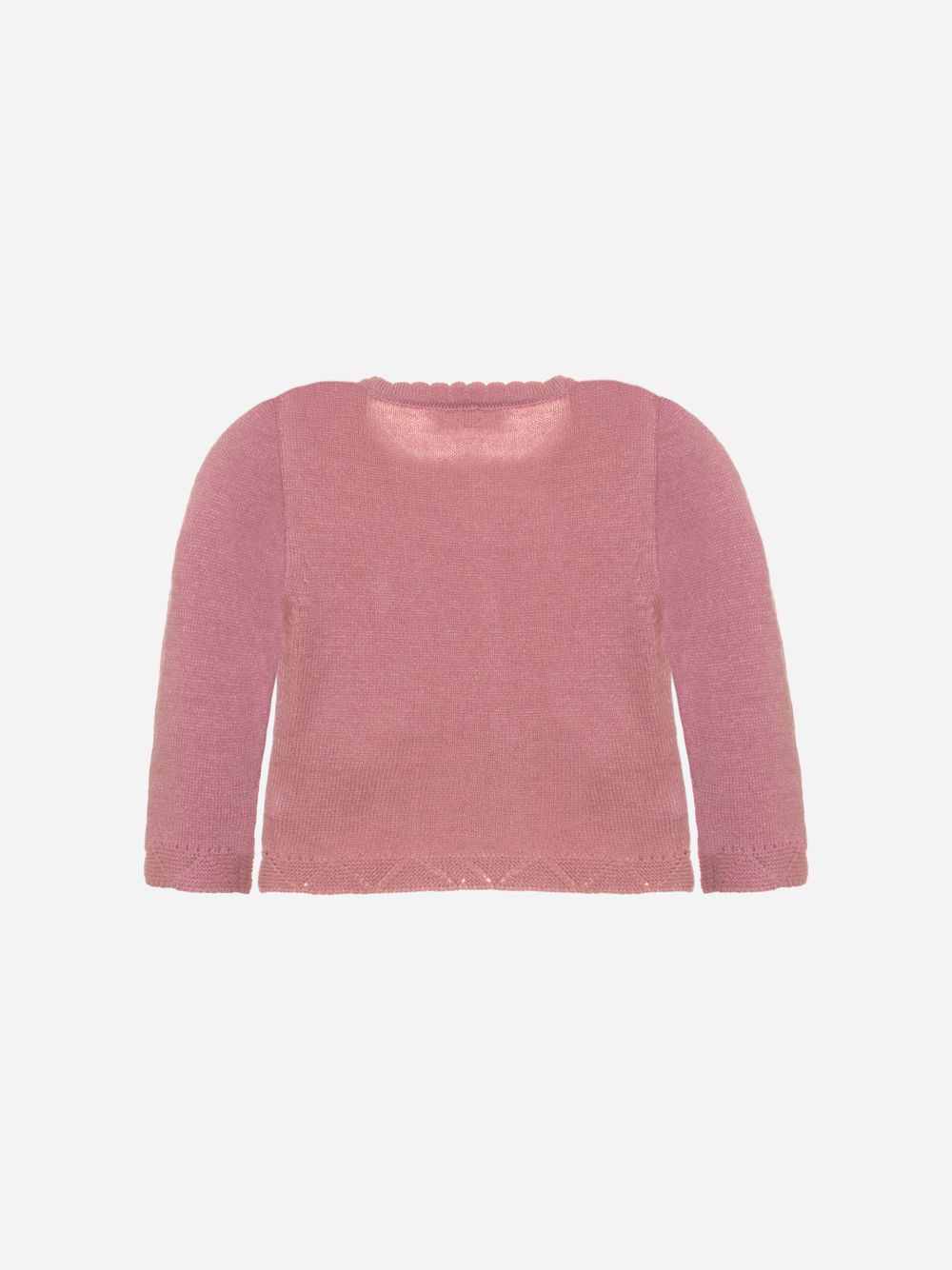 Pink knit cardy
