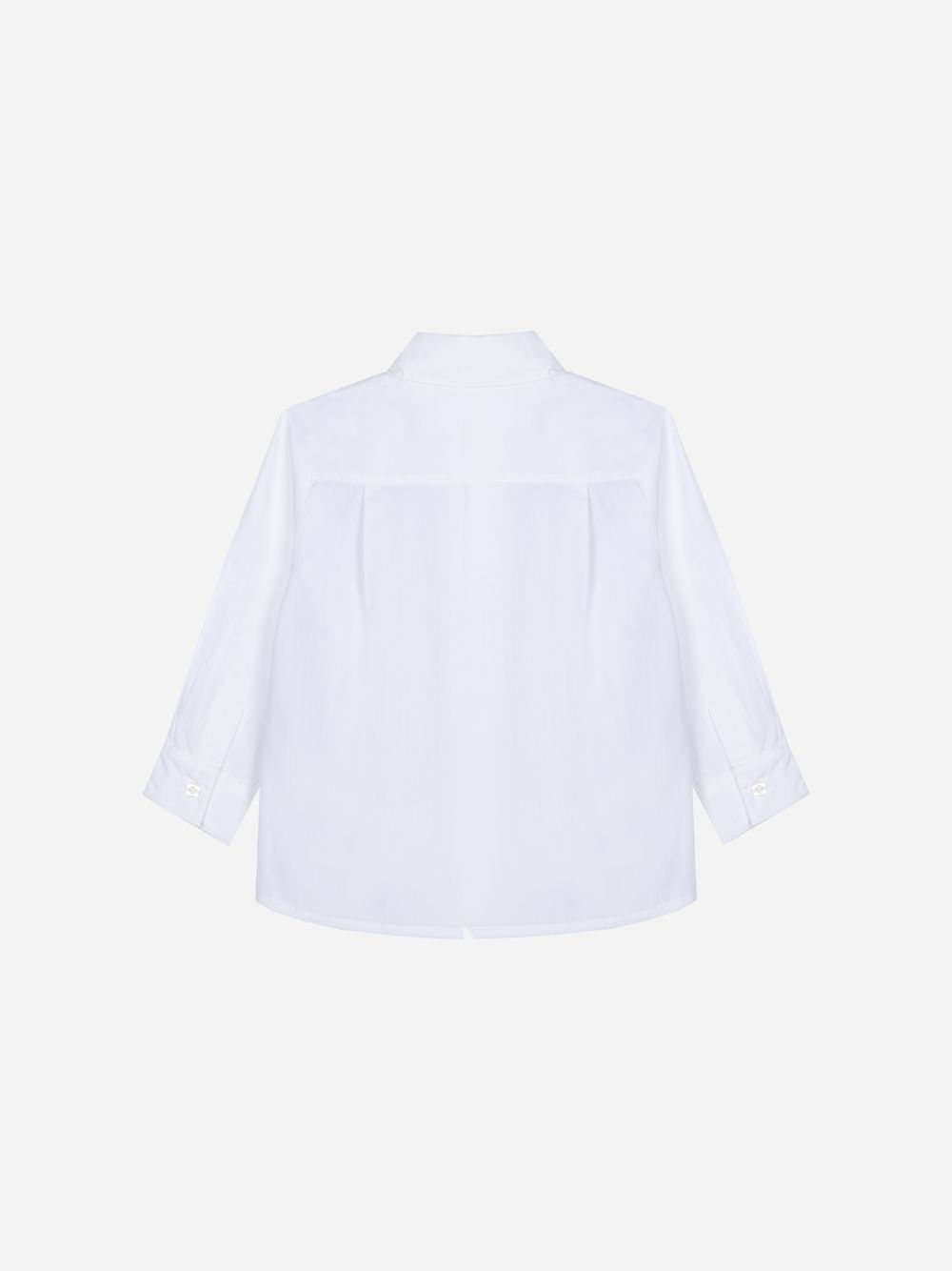 White and black shirt