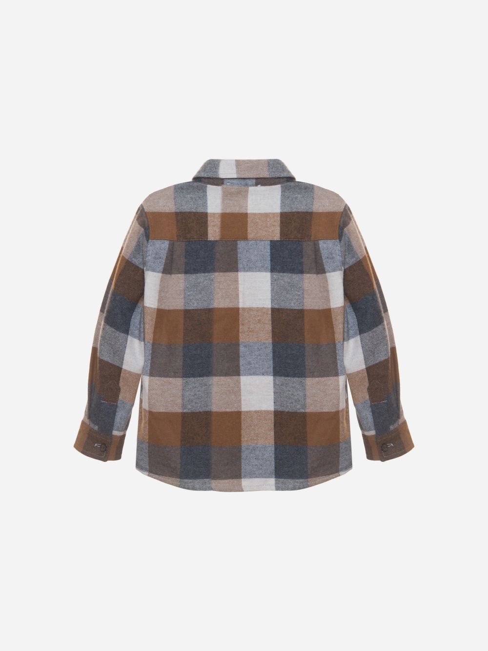 Camel/grey check shirt