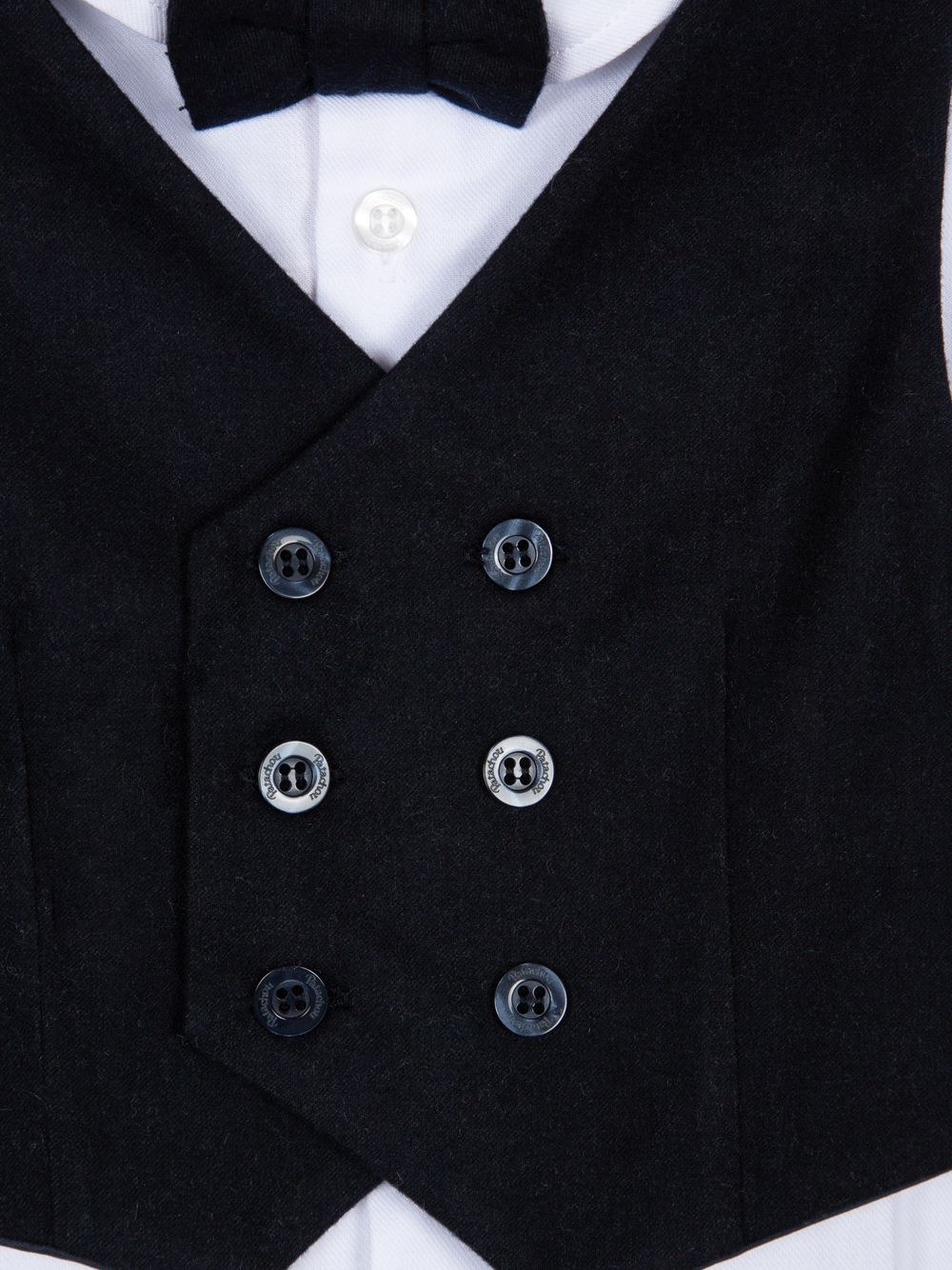 Navy Blue shirt and vest duo