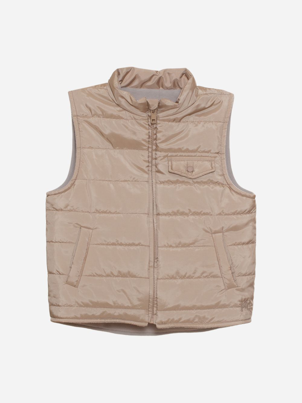 Padded camel vest