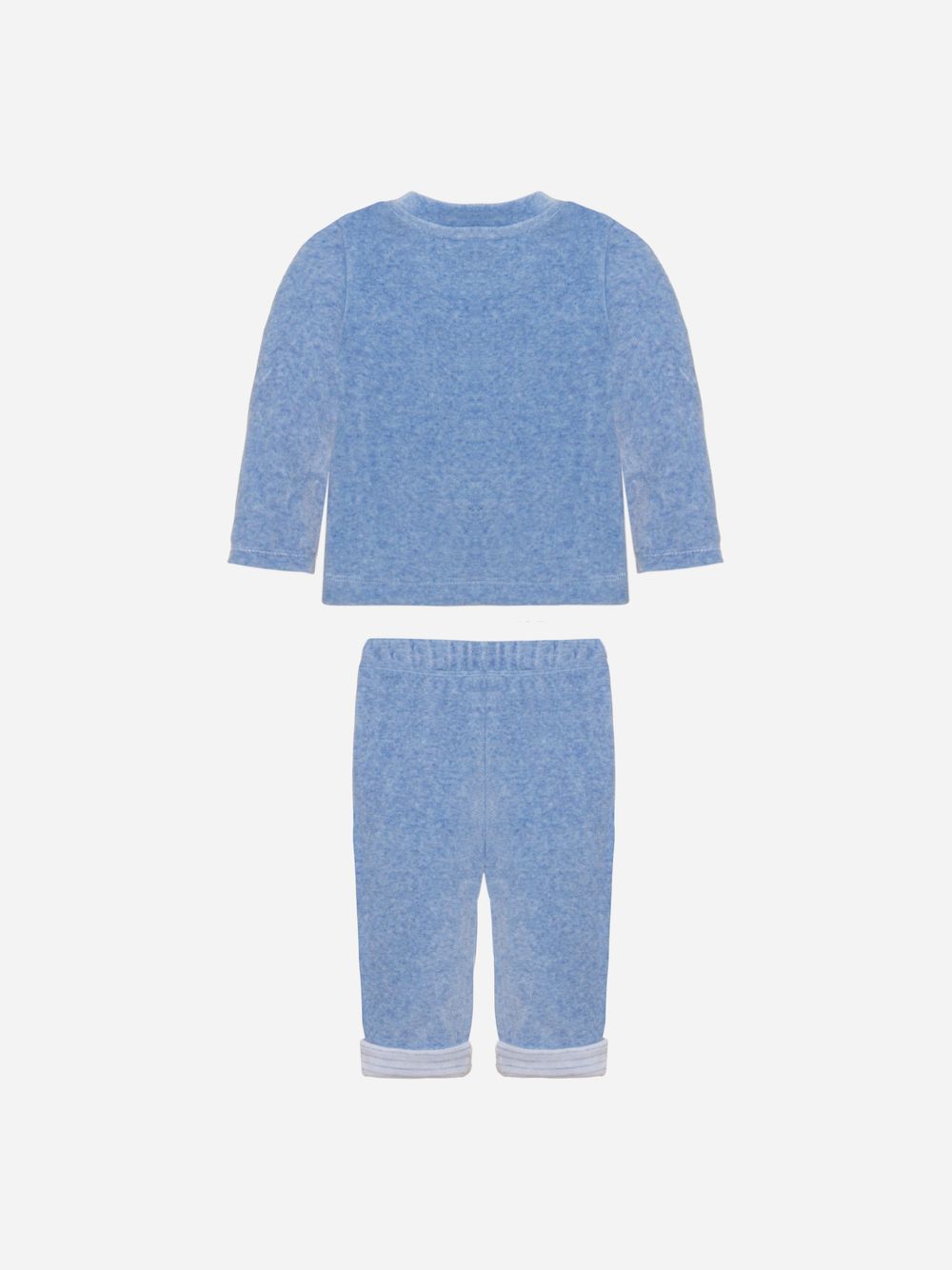 Blue sweater and pants set