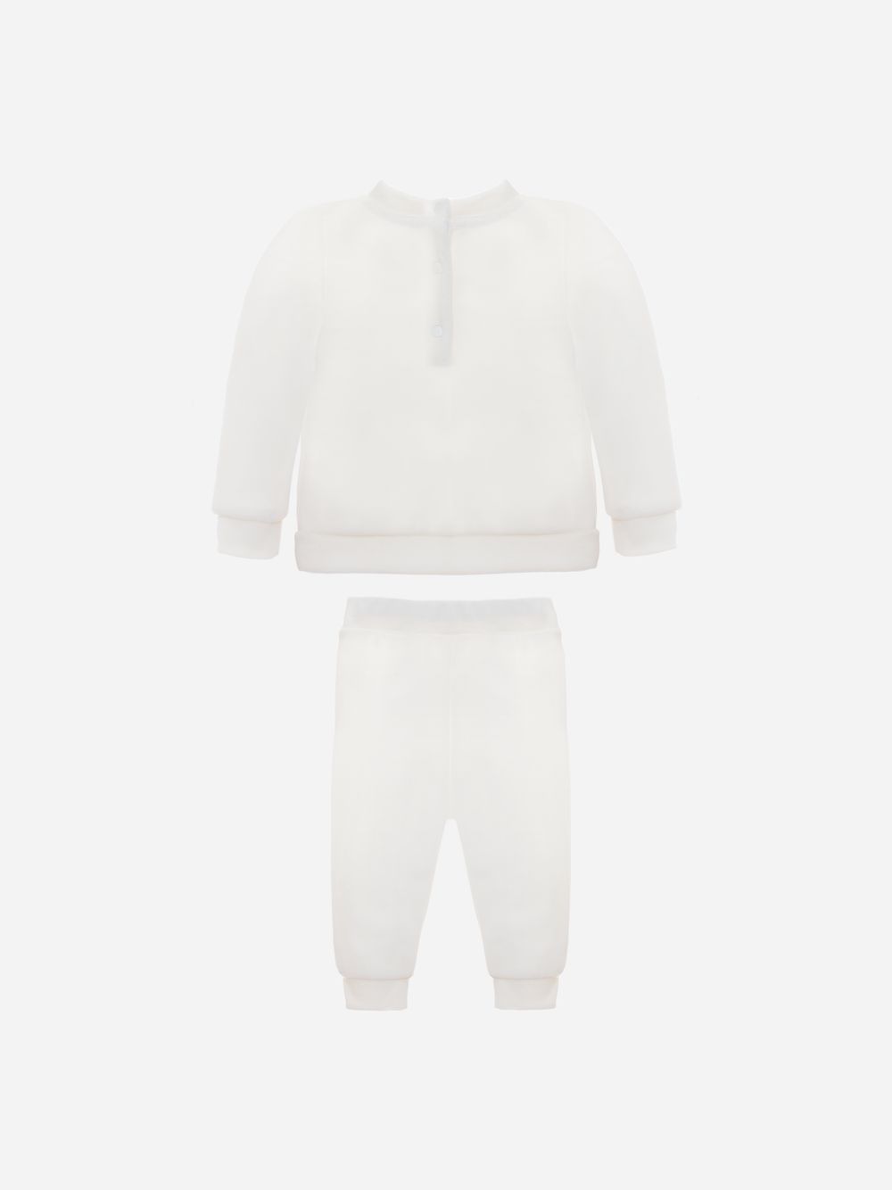 Ecru sweater and pants set