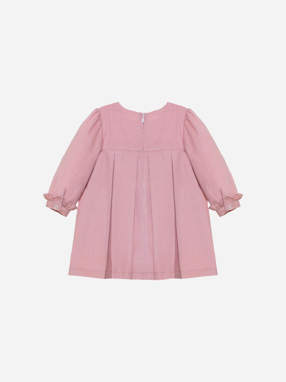 Pink corduroy dress