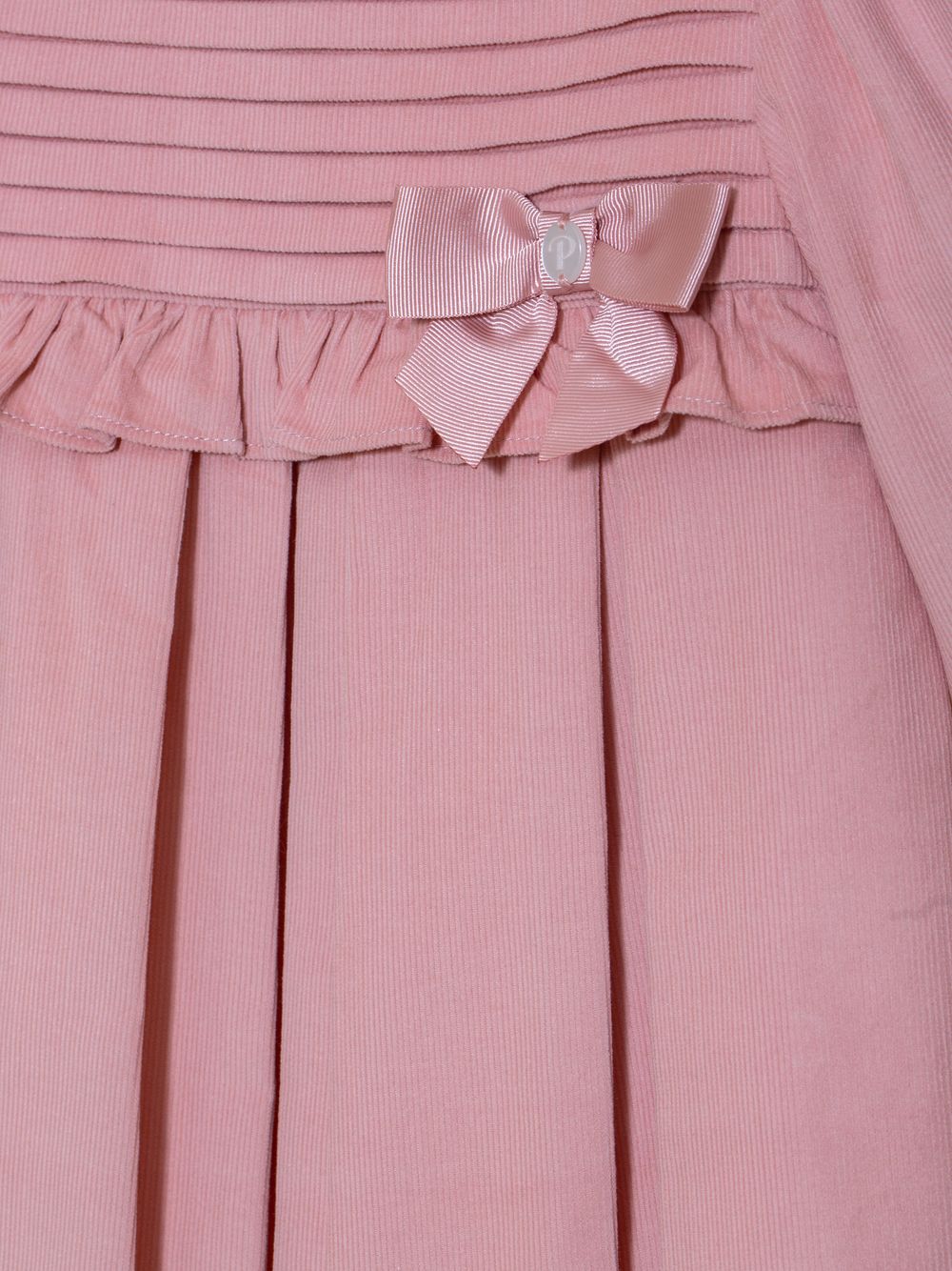 Pink corduroy dress