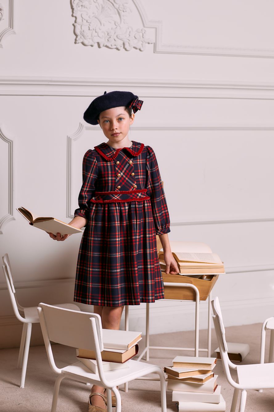 Scottish tartan dress