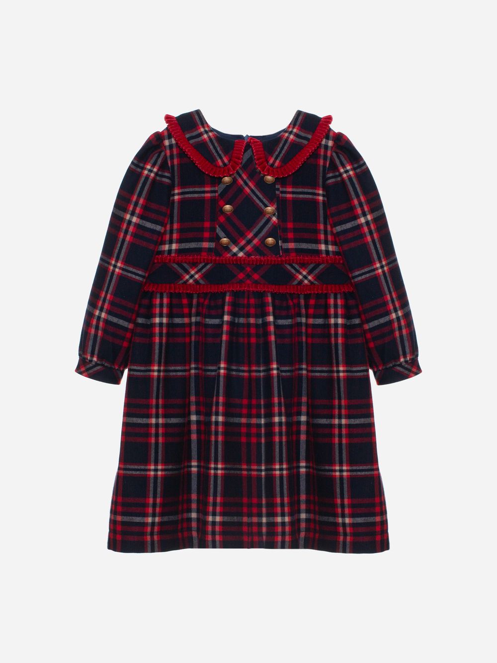 Scottish tartan dress