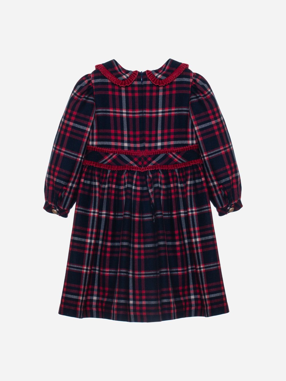 Scottish tartan dress