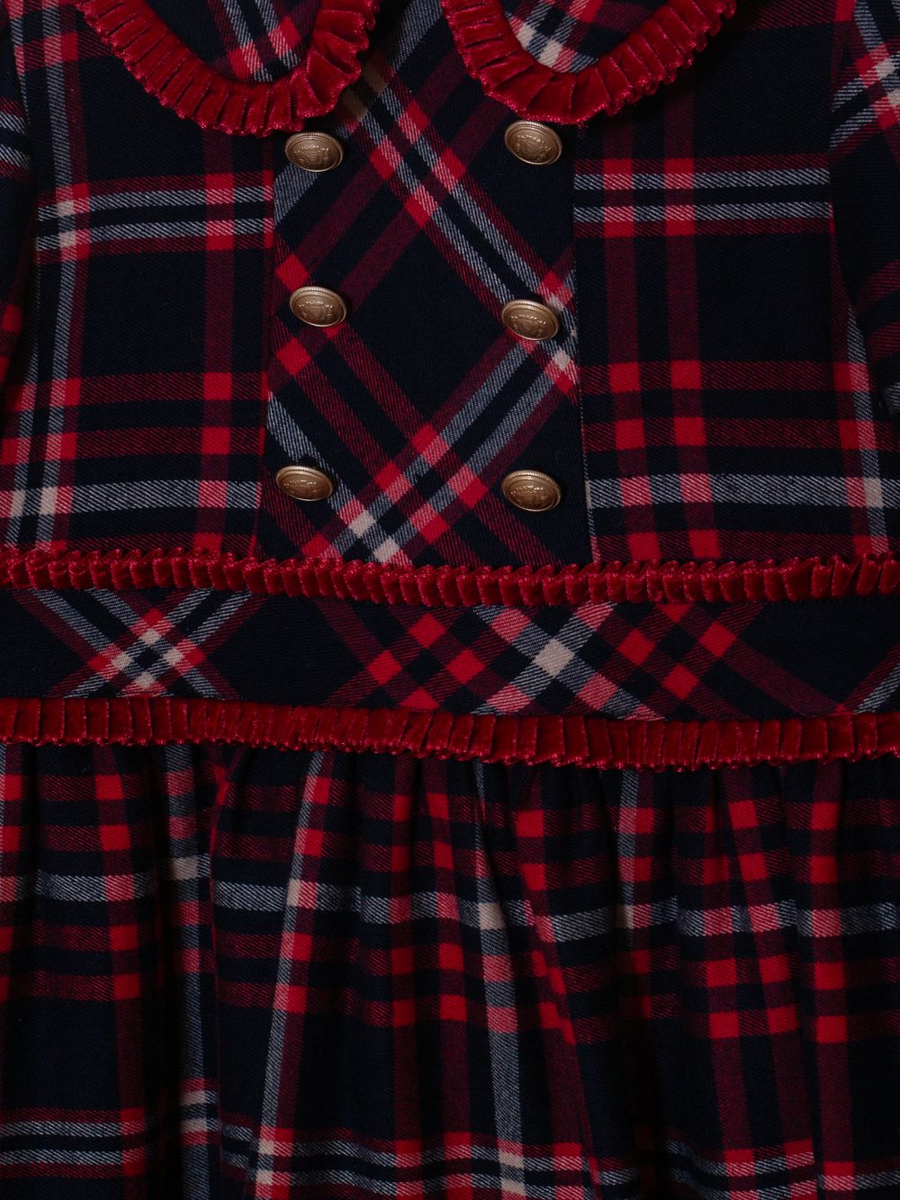 Scottish tartan dress