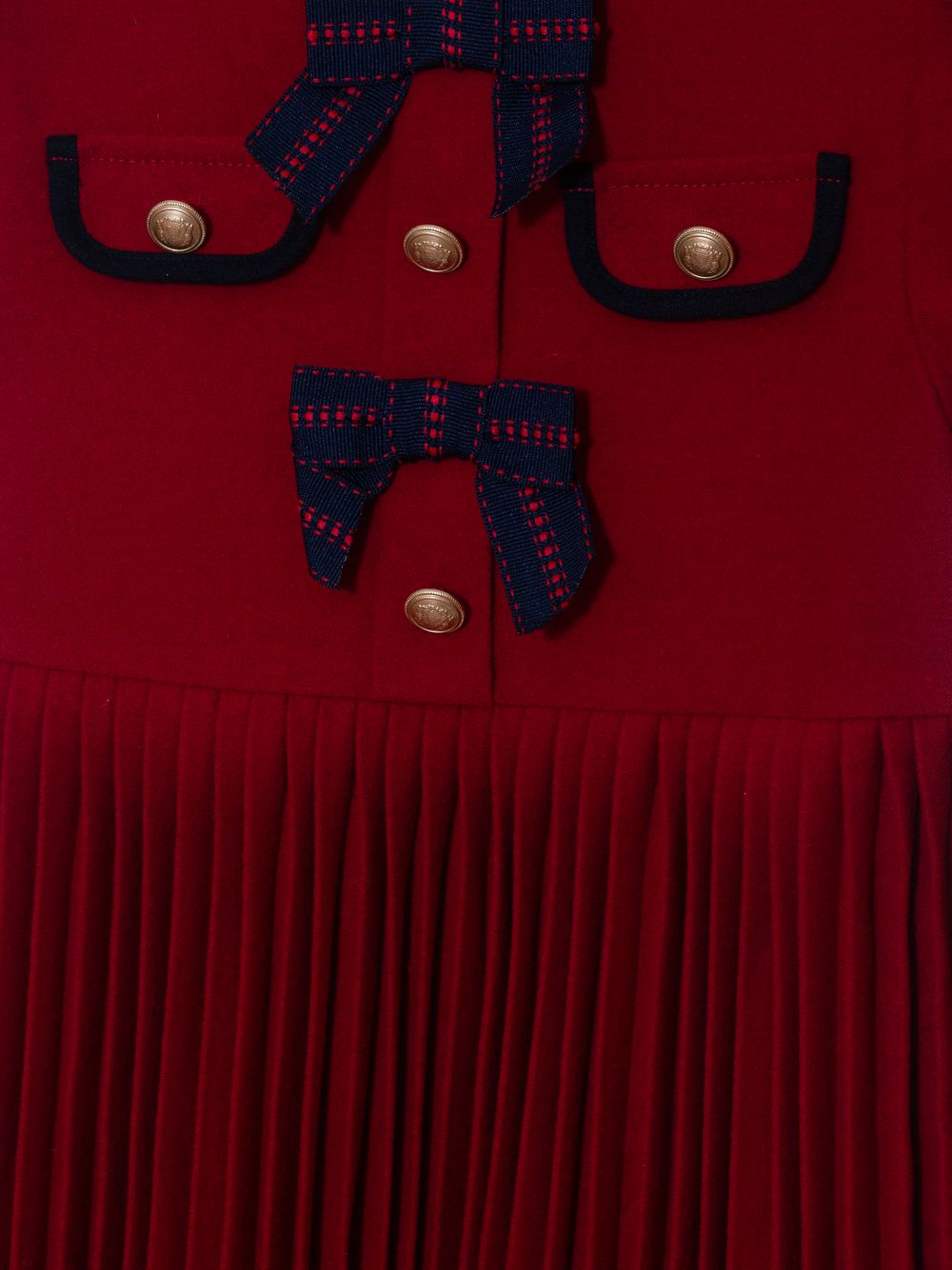 Red flannel dress