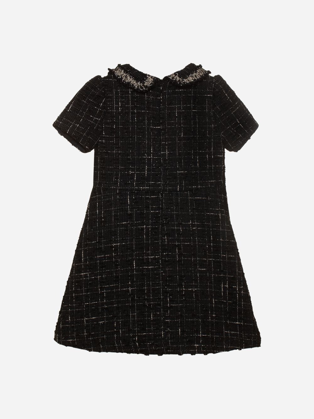 Black tweed dress