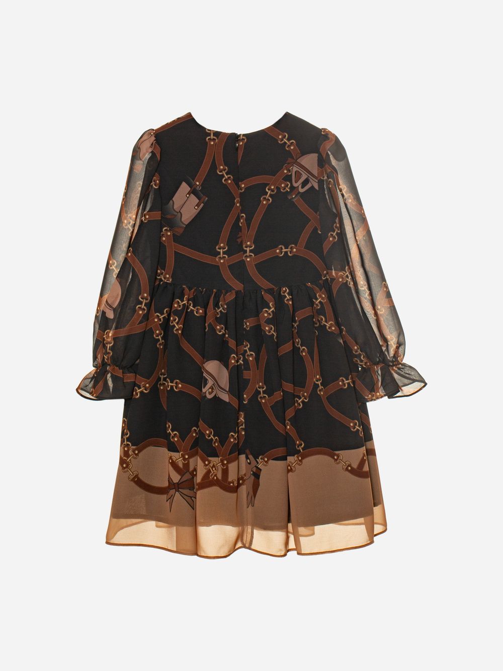 Horses print dress