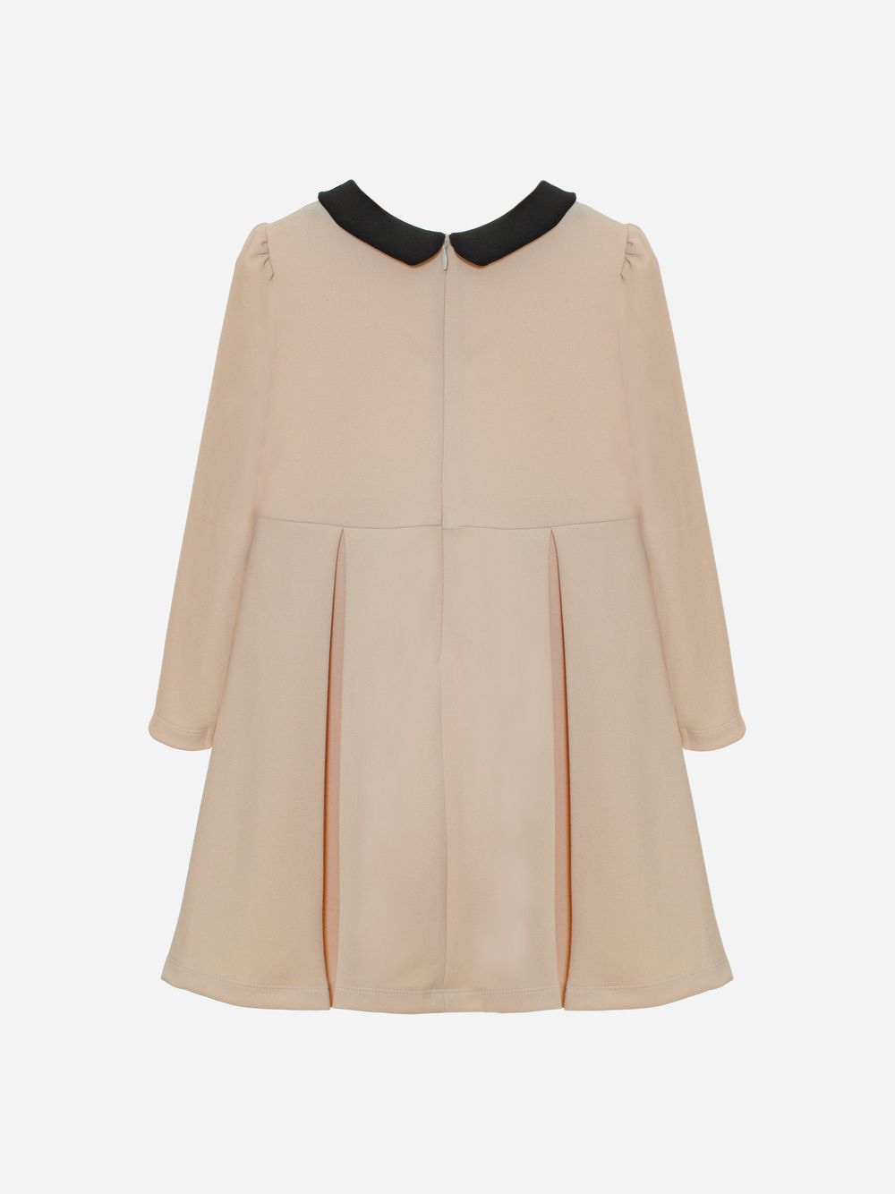 Beige crepe dress