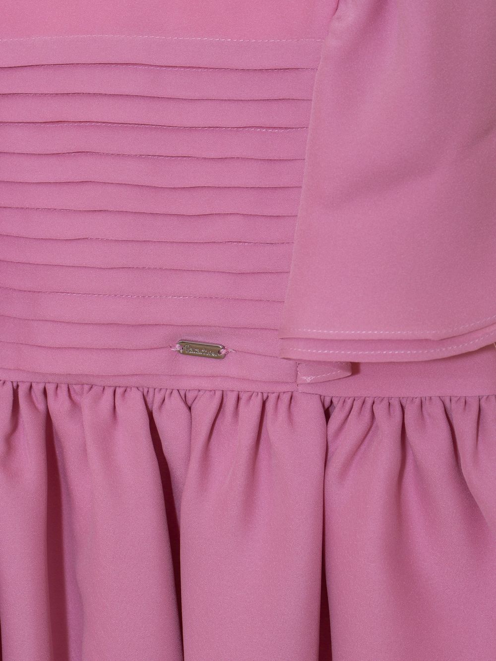 Pink chiffon dress