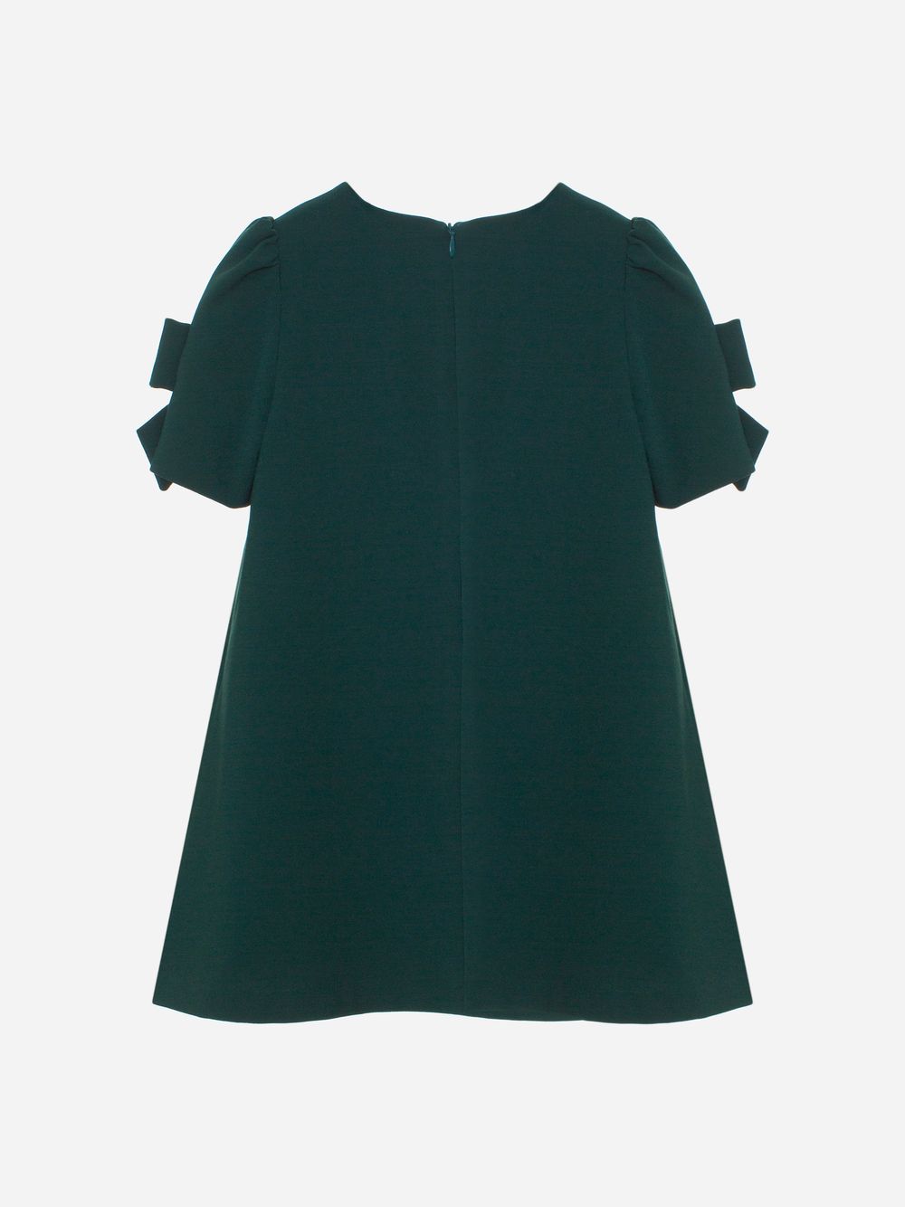 Dark Green crepe dress