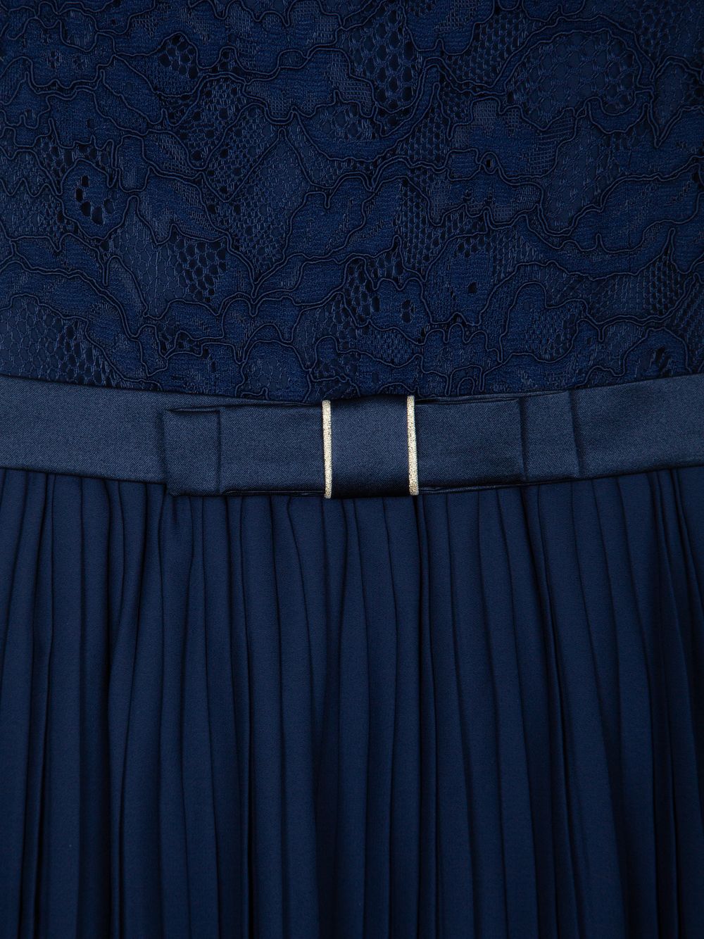 Cap sleeve navy blue dress