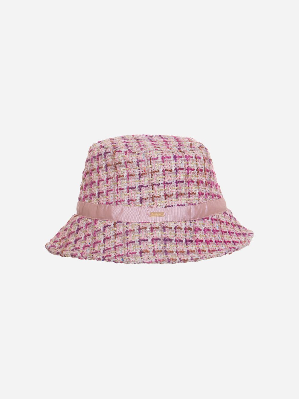 Pink bucket hat
