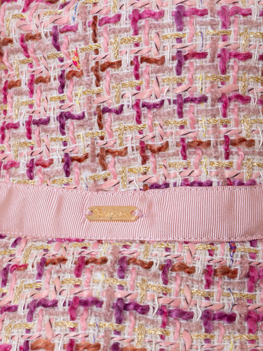 Pink bucket hat