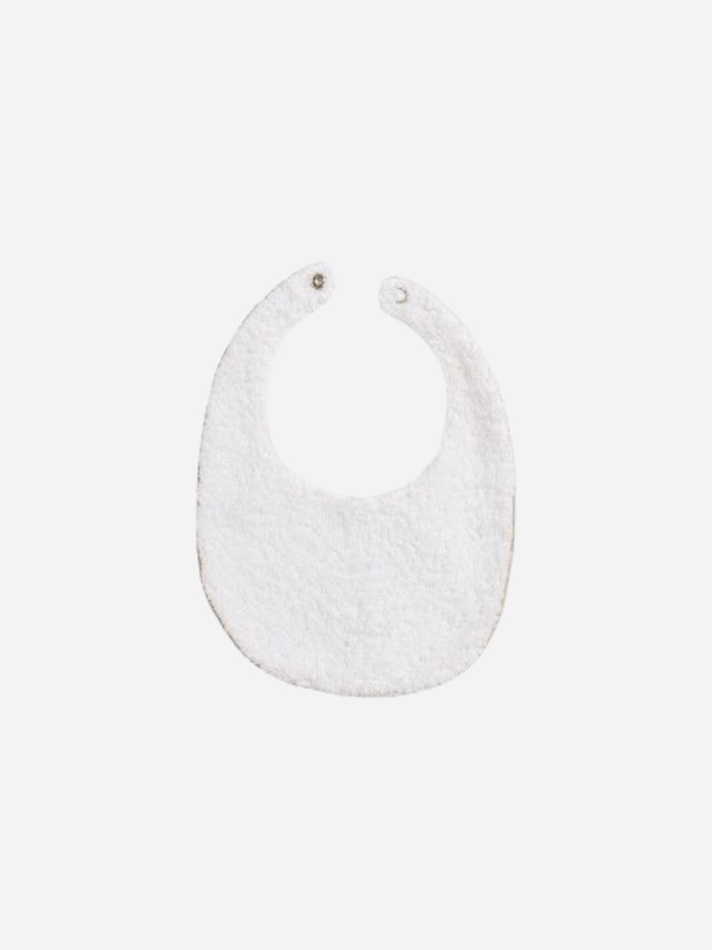 Linen bib beige with customisable embroidery
