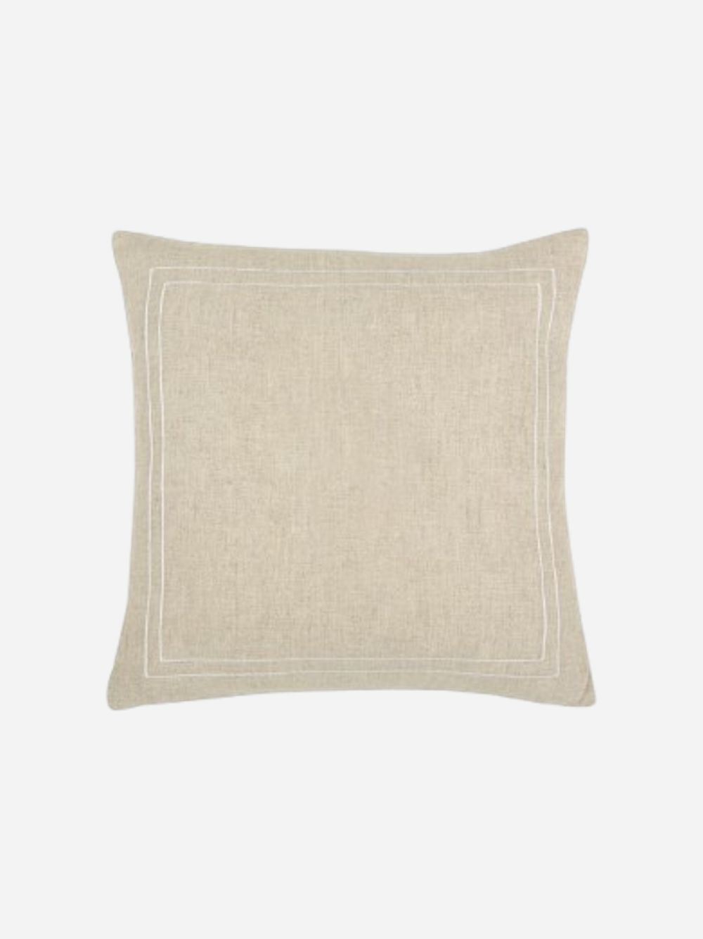  beige linen pillow cover