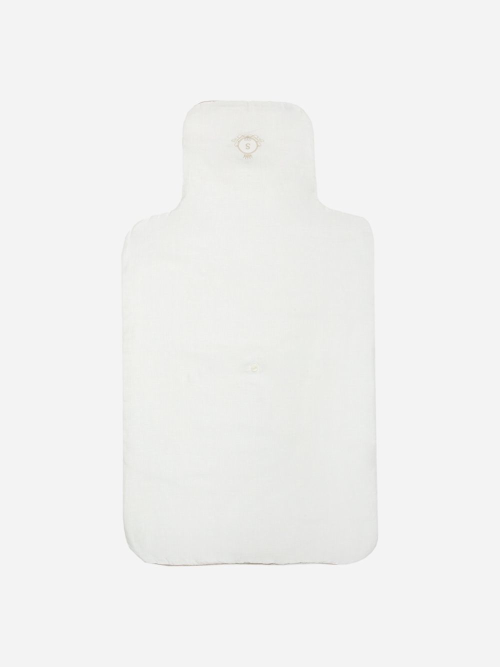 White linen changing mats