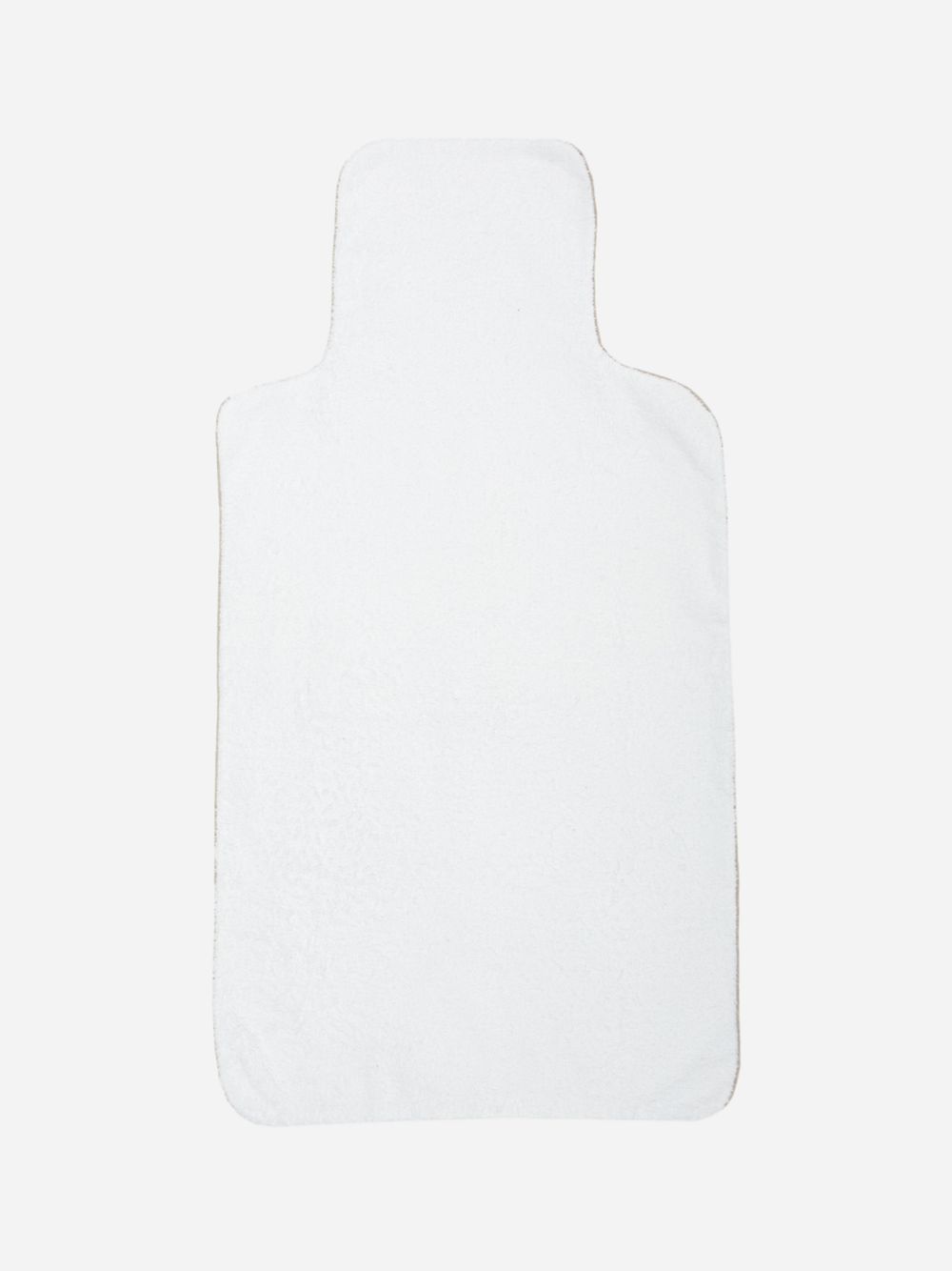 White linen changing mats