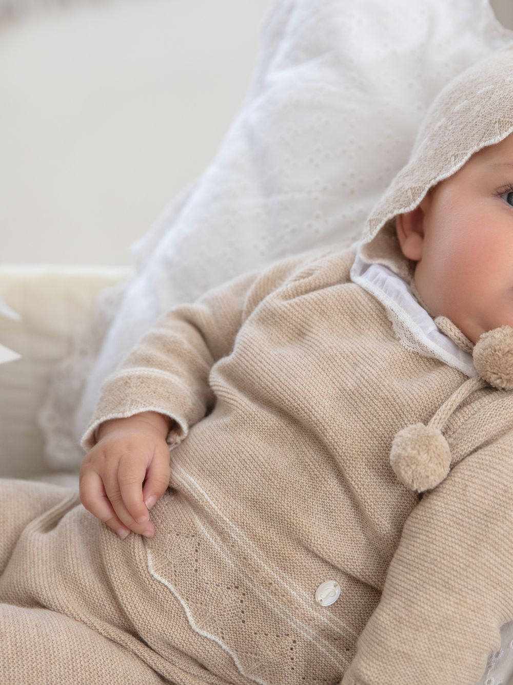 Beige Knit Set 