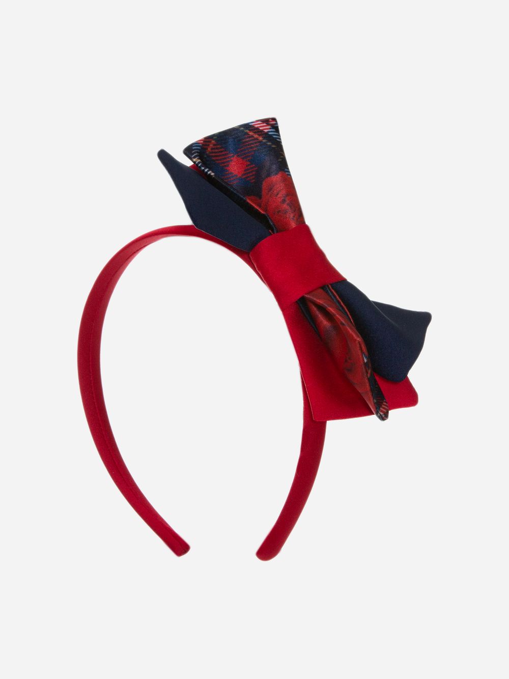 Red magic print headband