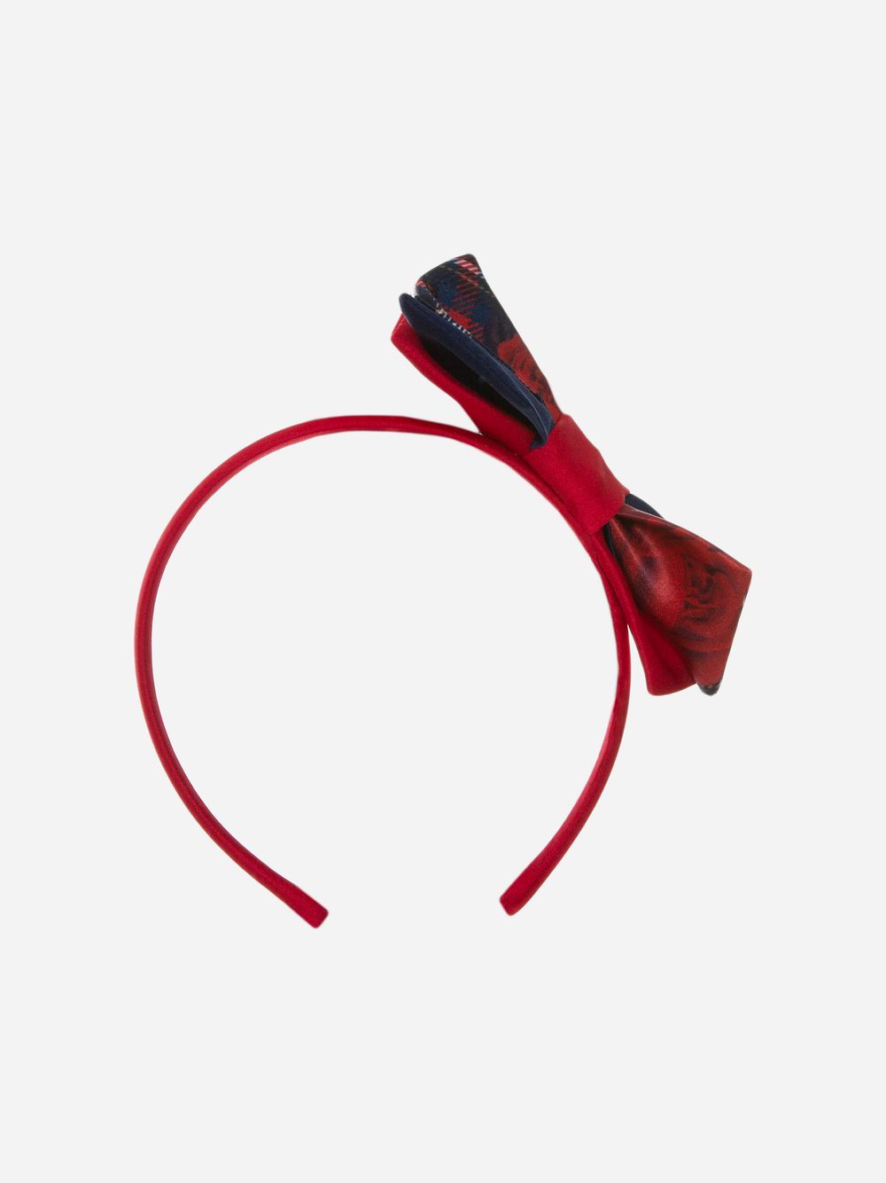 Red magic print headband