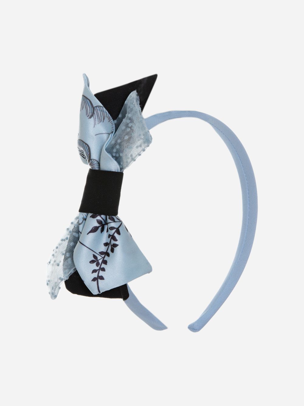 Light Blue magic print headband