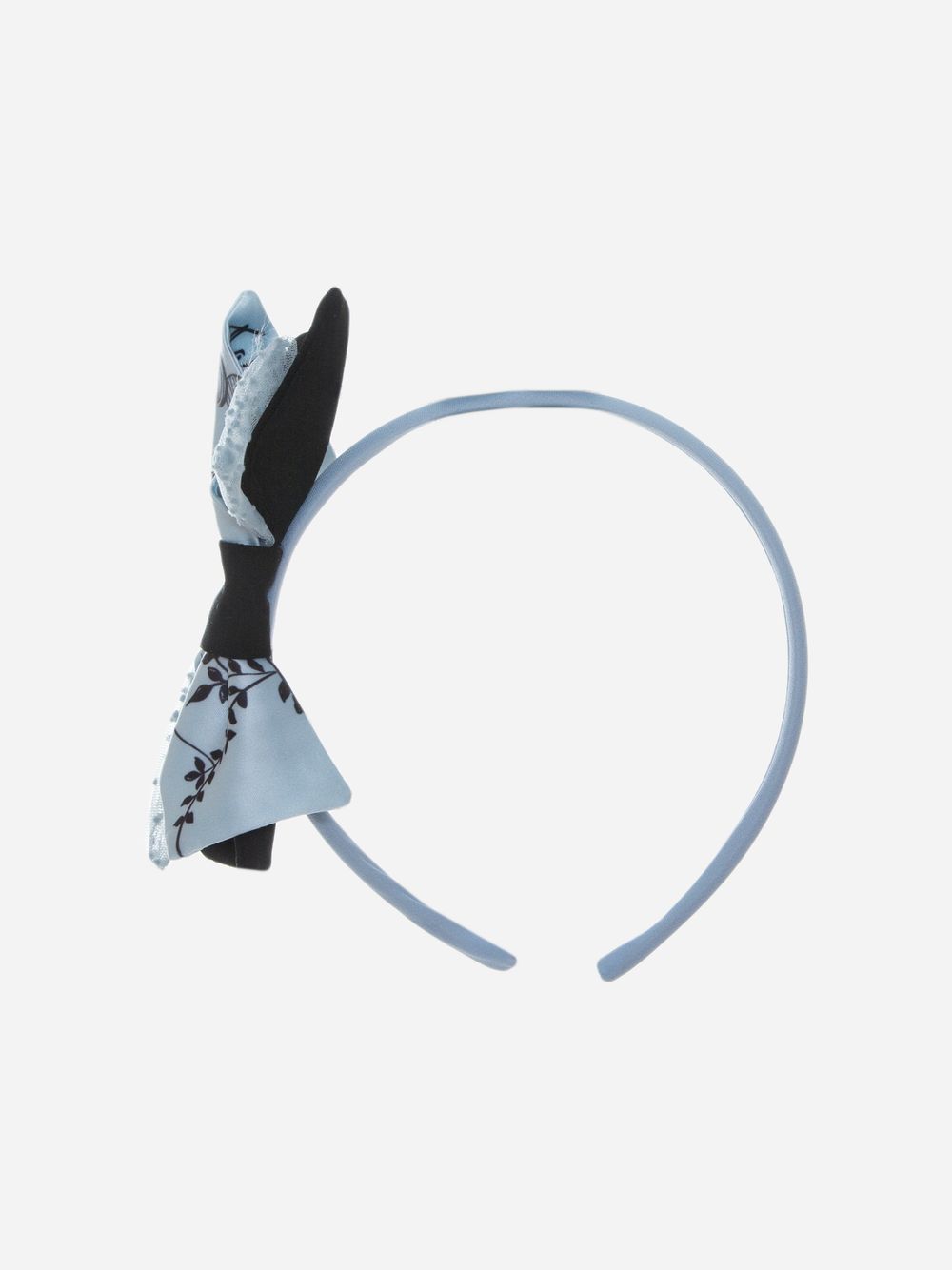 Light Blue magic print headband