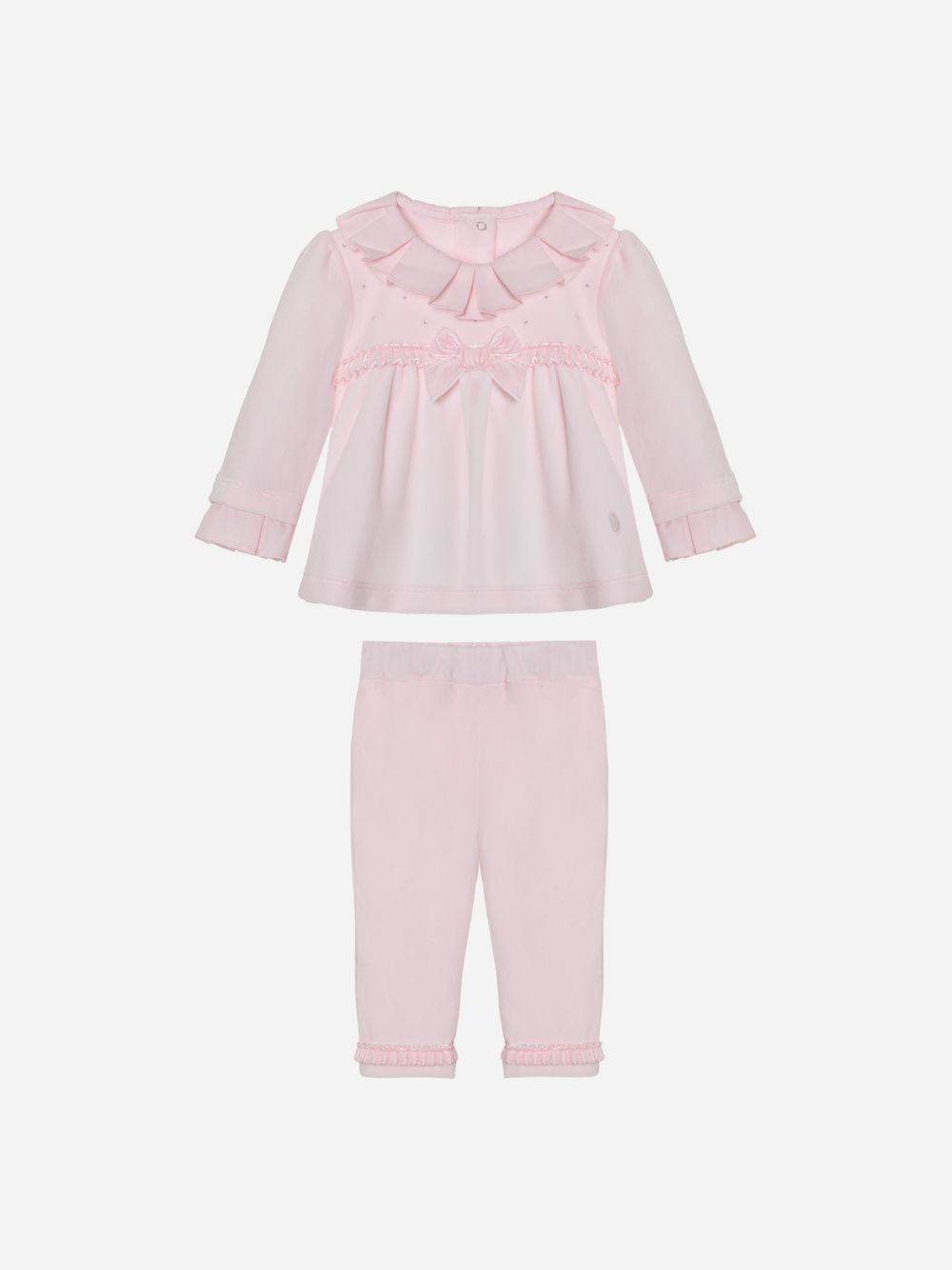 Pink jersey set