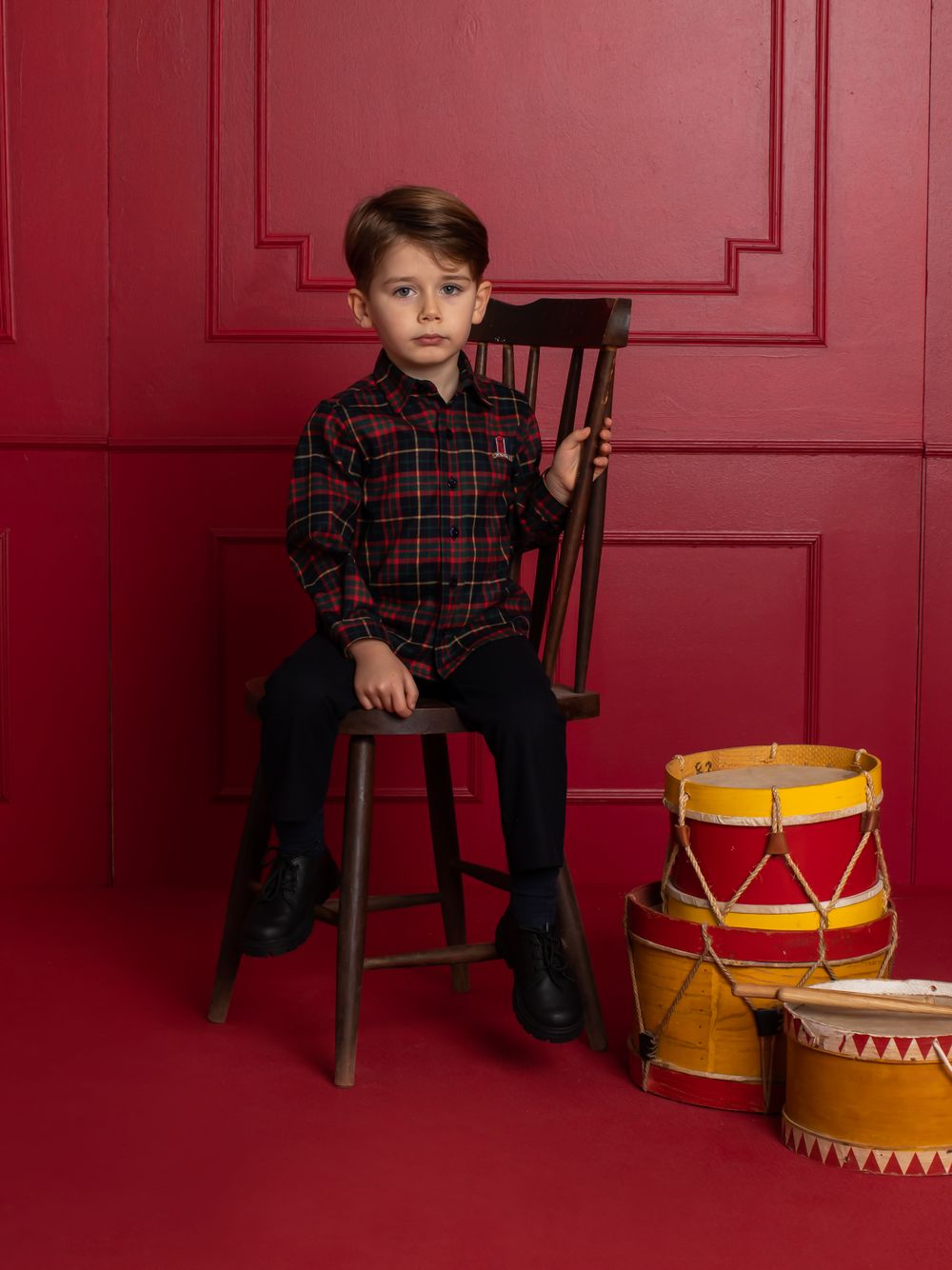 Brit tartan shirt