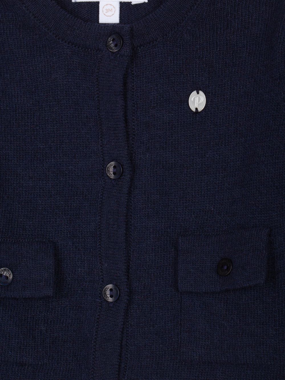 Navy Blue knit cardigan