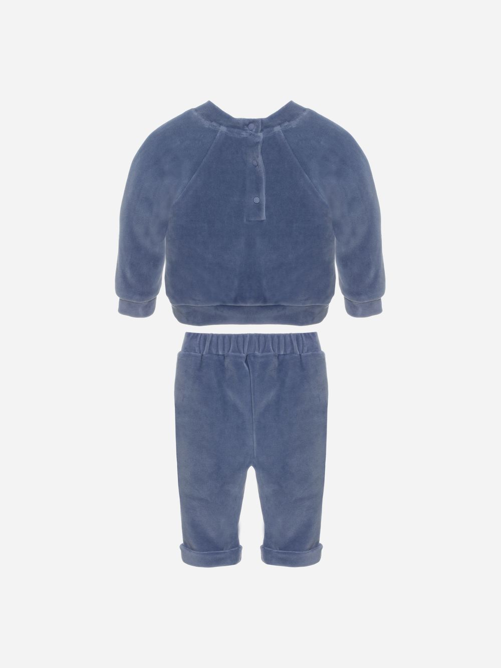 Indigo Blue velour tracksuit
