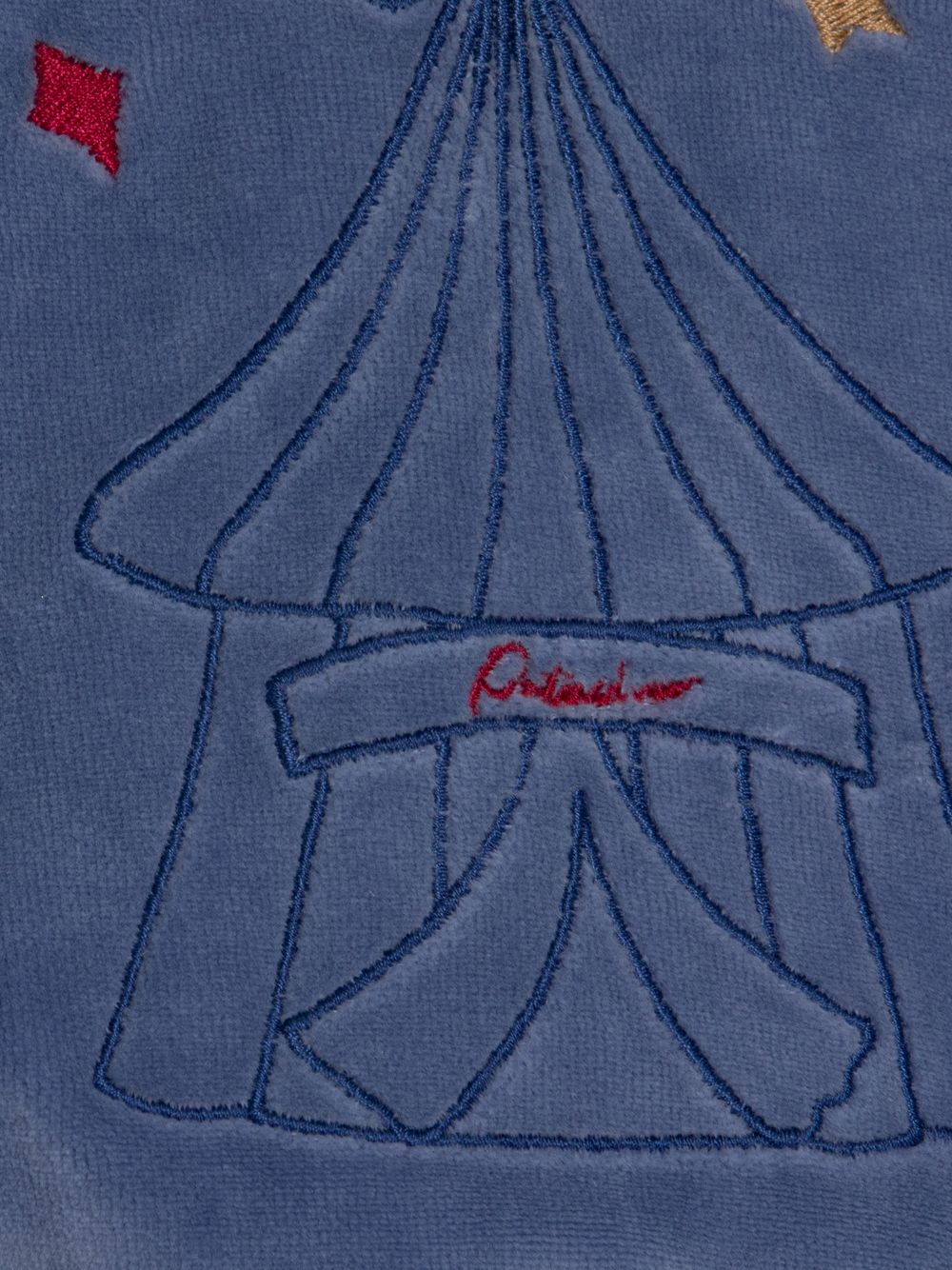Indigo Blue velour tracksuit
