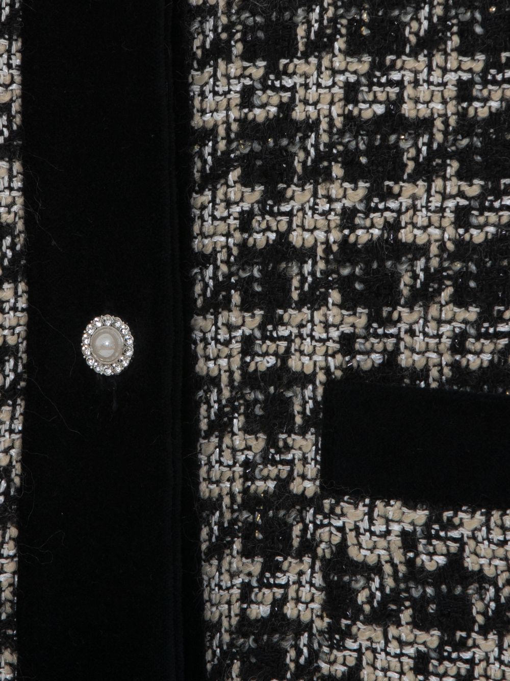 Black tweed coat