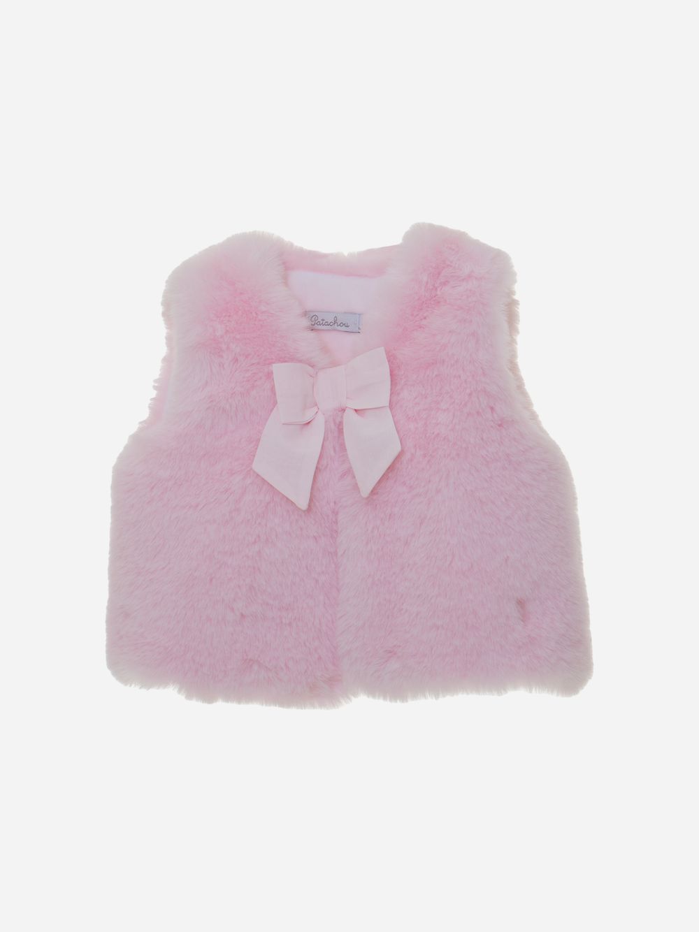 Pink Fur Vest