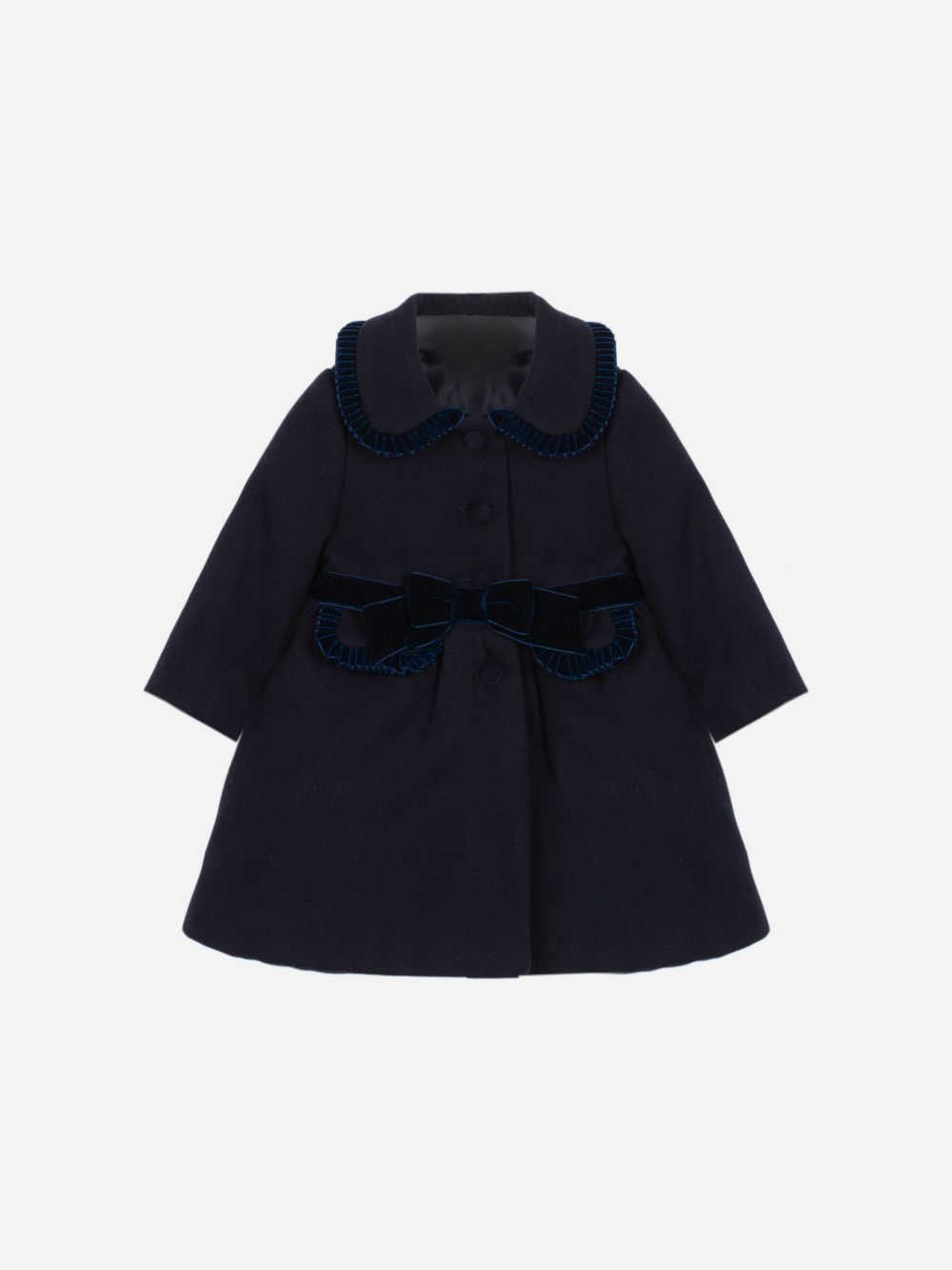 Mouflon coat with bow