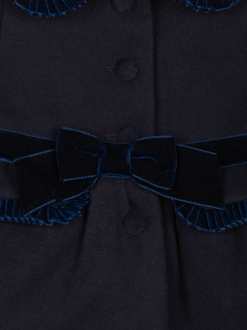 Mouflon coat with bow