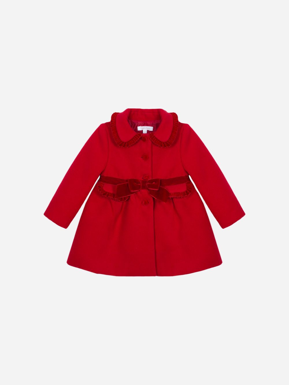 Mouflon coat with bow