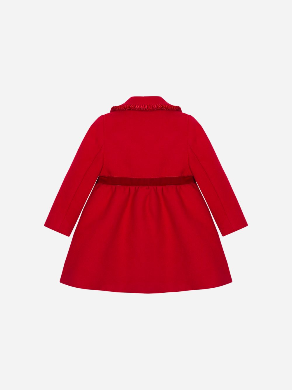 Mouflon coat with bow