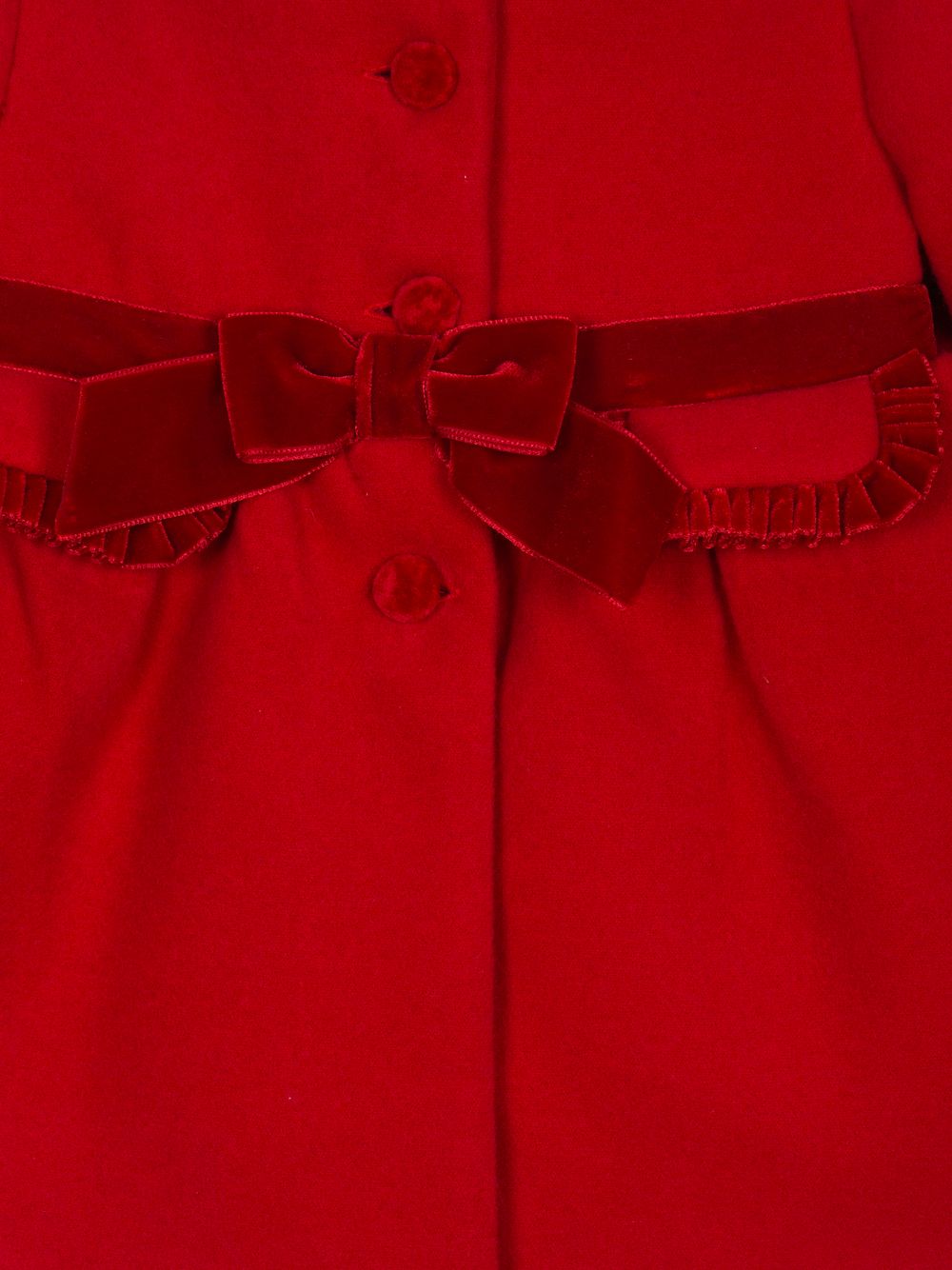 Mouflon coat with bow